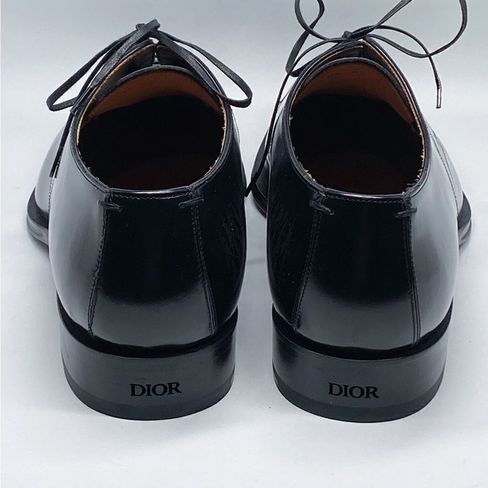 Dior Timeless Derby Shoe with Gray and Black Dior Oblique Gradient size 42 - Picture 11 of 16